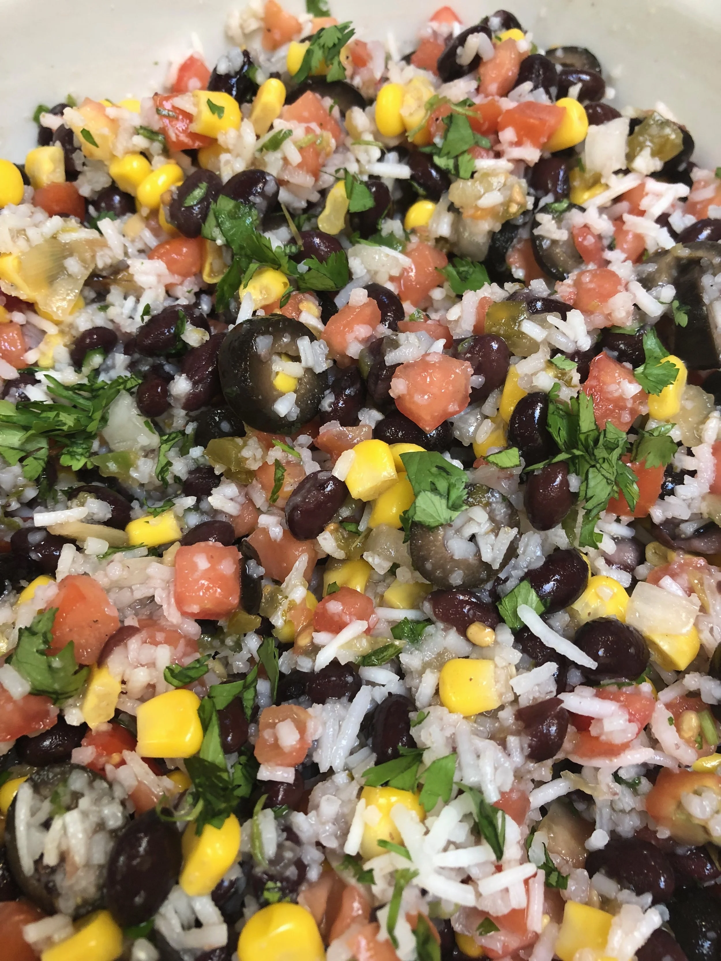 Tex - Mex Rice Salad