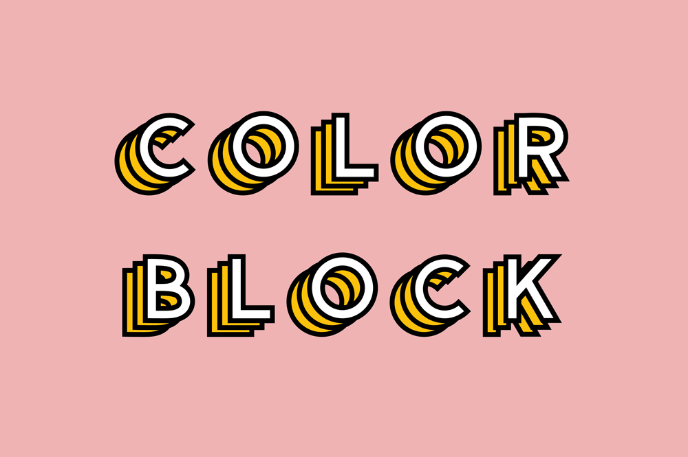 Color BlockThe Routine Creative