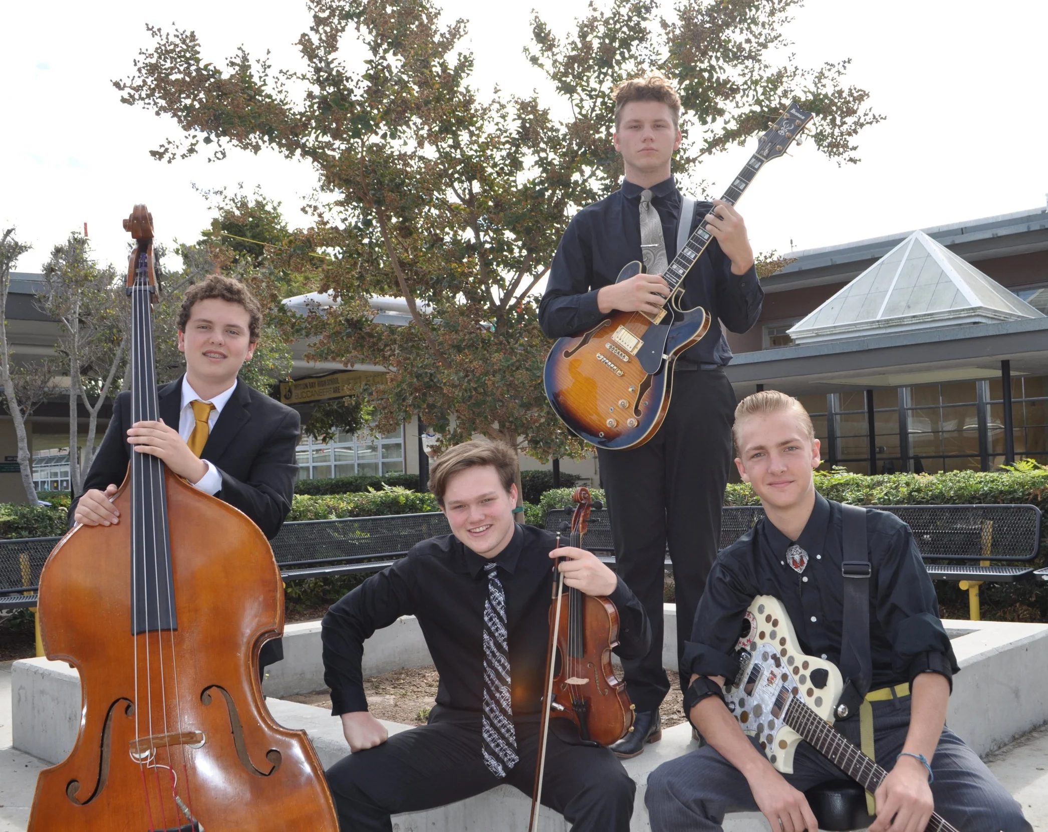 Gypsy Jazz Quartet: Great for any event, this combo features some of Mission Bay’s most talented musicians.