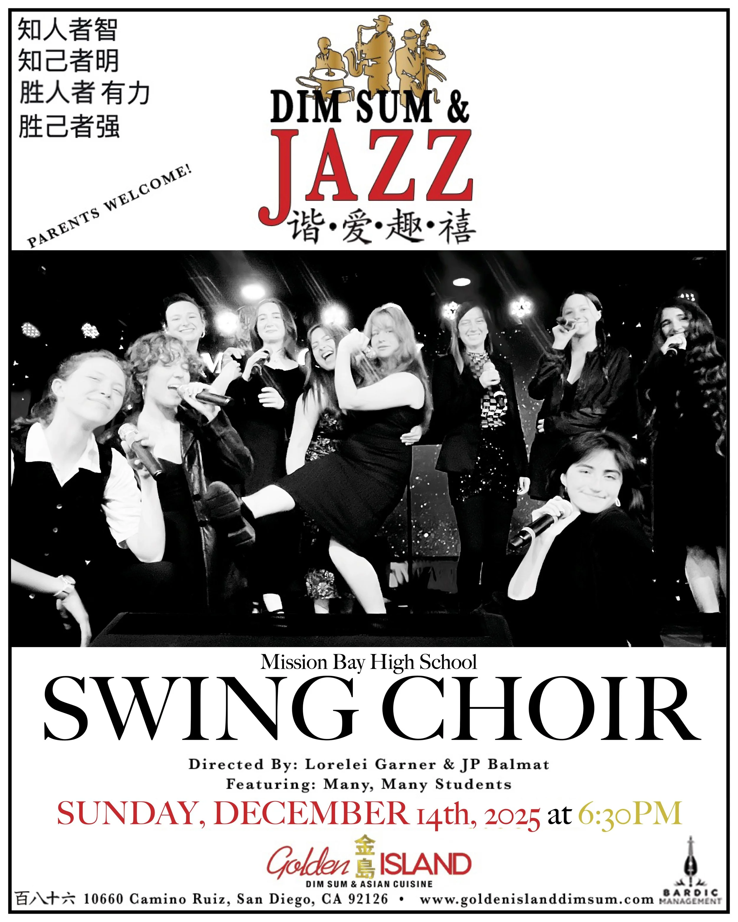 Golden Island Jazz Sunday feat. Preservationists and Swing w/ Jazz Combo