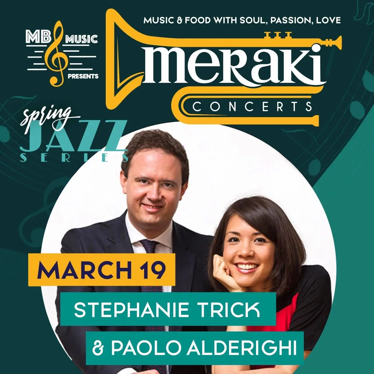 STEPHANIE TRICK AND PAOLO ALDERIGHI | Meraki Concert Series 