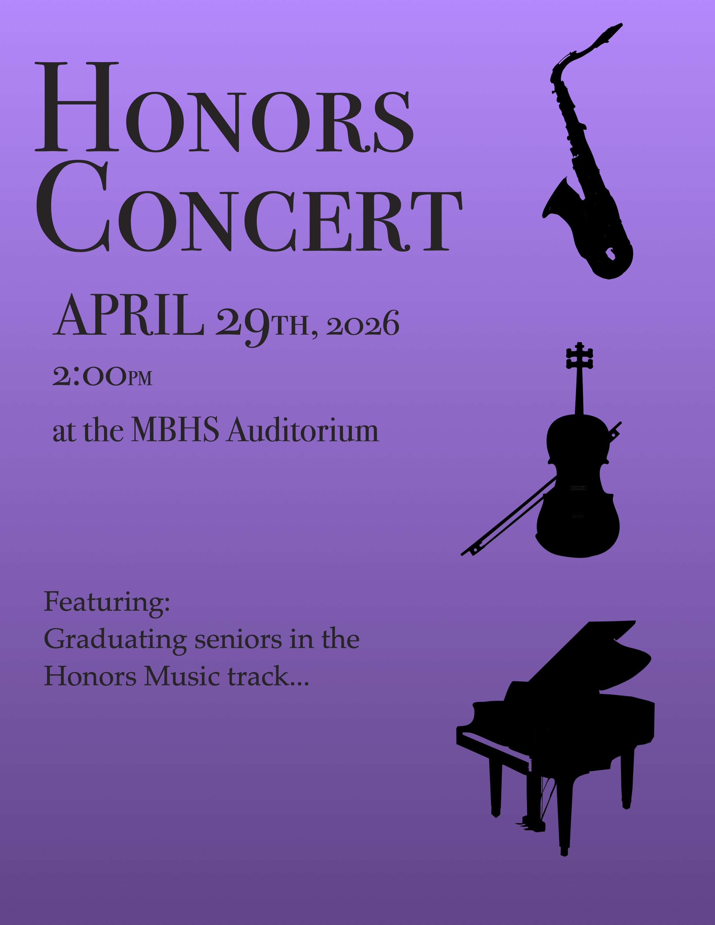 Honors Concert