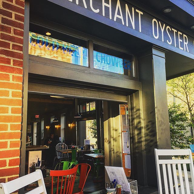 Perfect weather have the windows open!  #alfrescodining #oysters #chowder #clamchowder