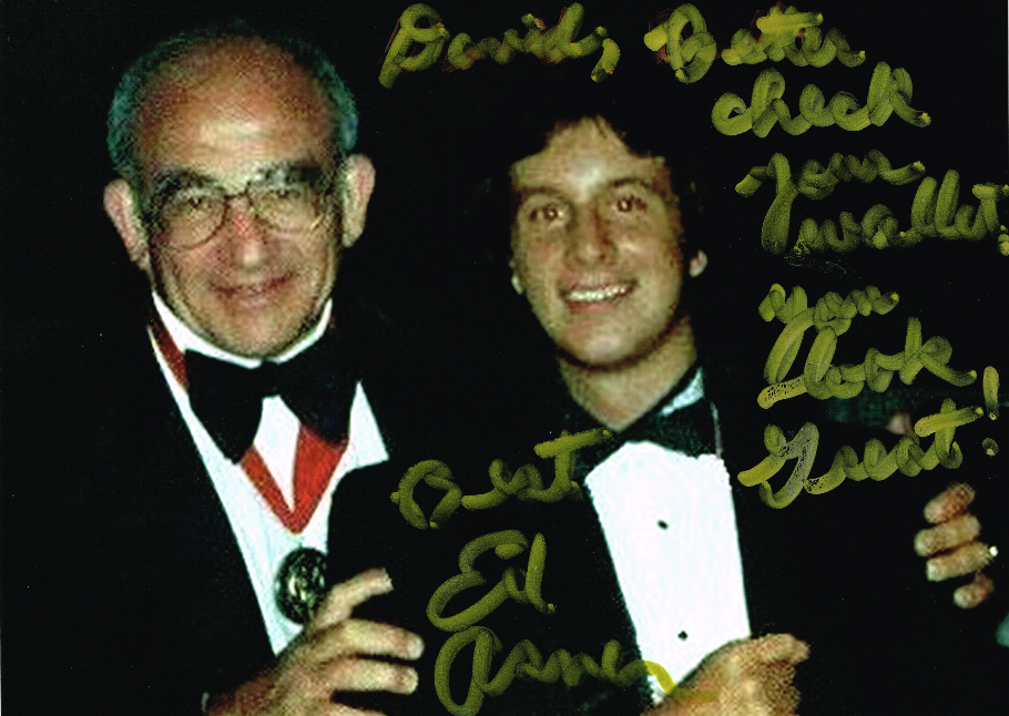 David, Better check your wallet. You look great! Best, Ed Asner
