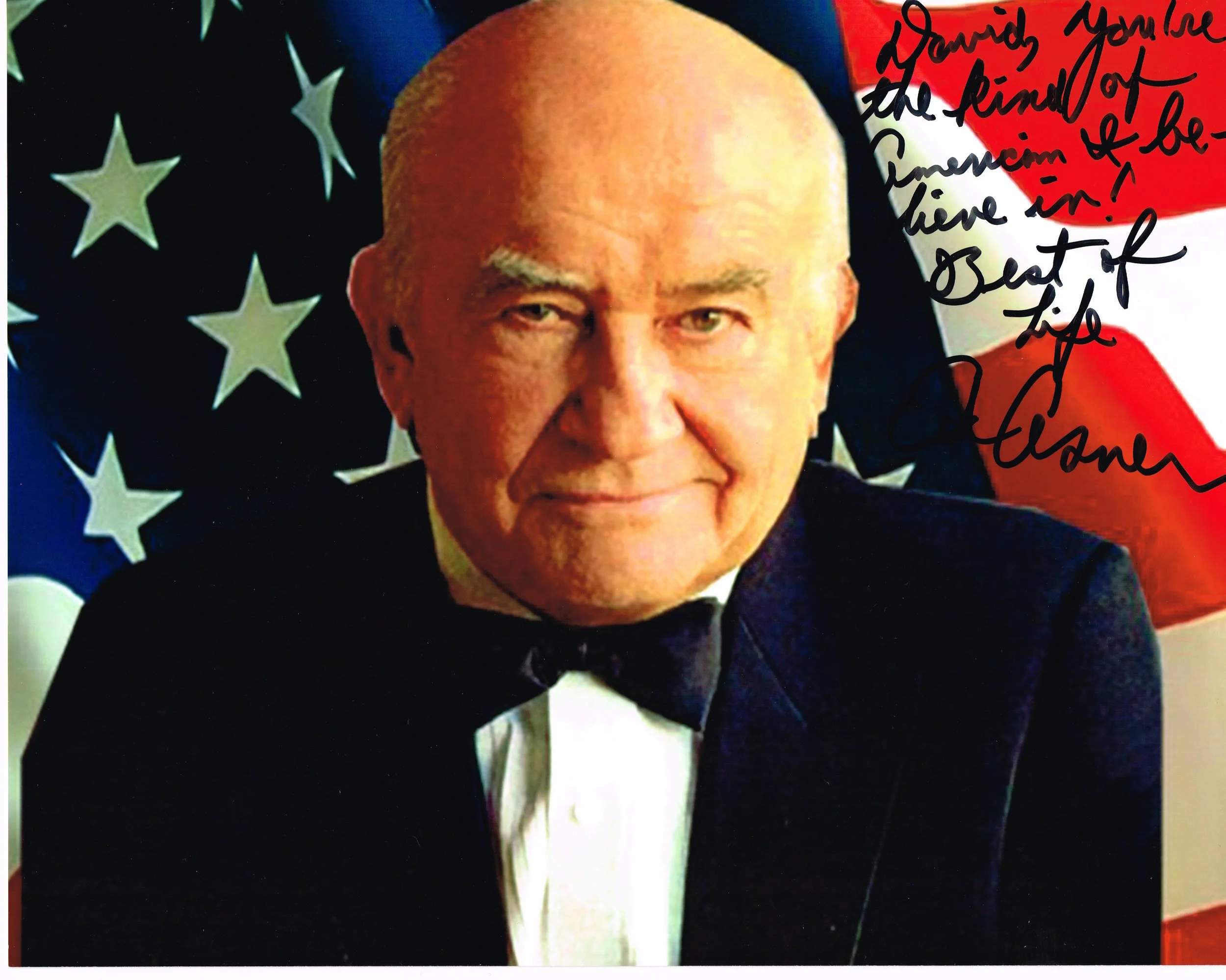  David, You are the kind of American I believe in. Ed Asner