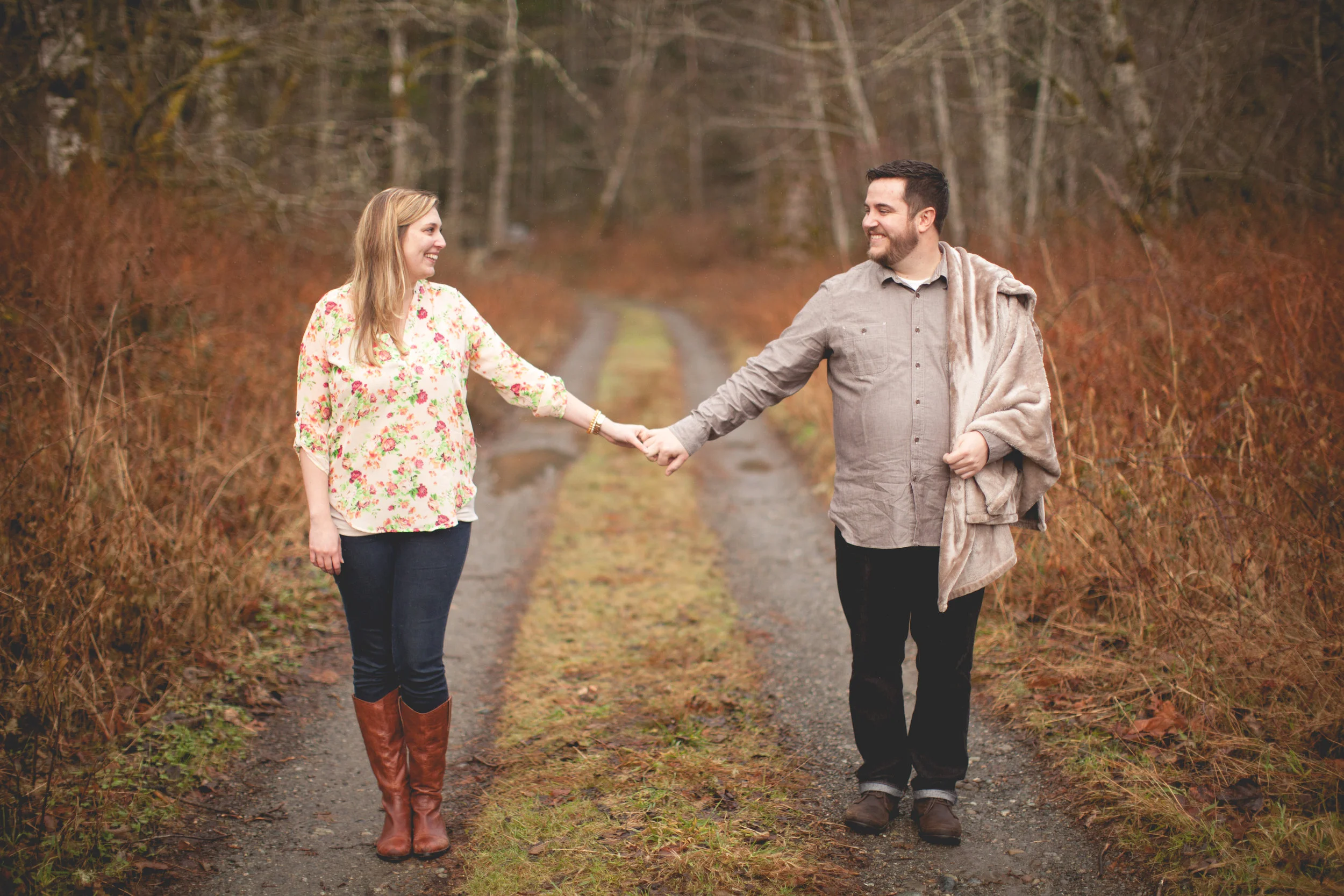 North Bend Engagement Photos: Kaycee + Andy