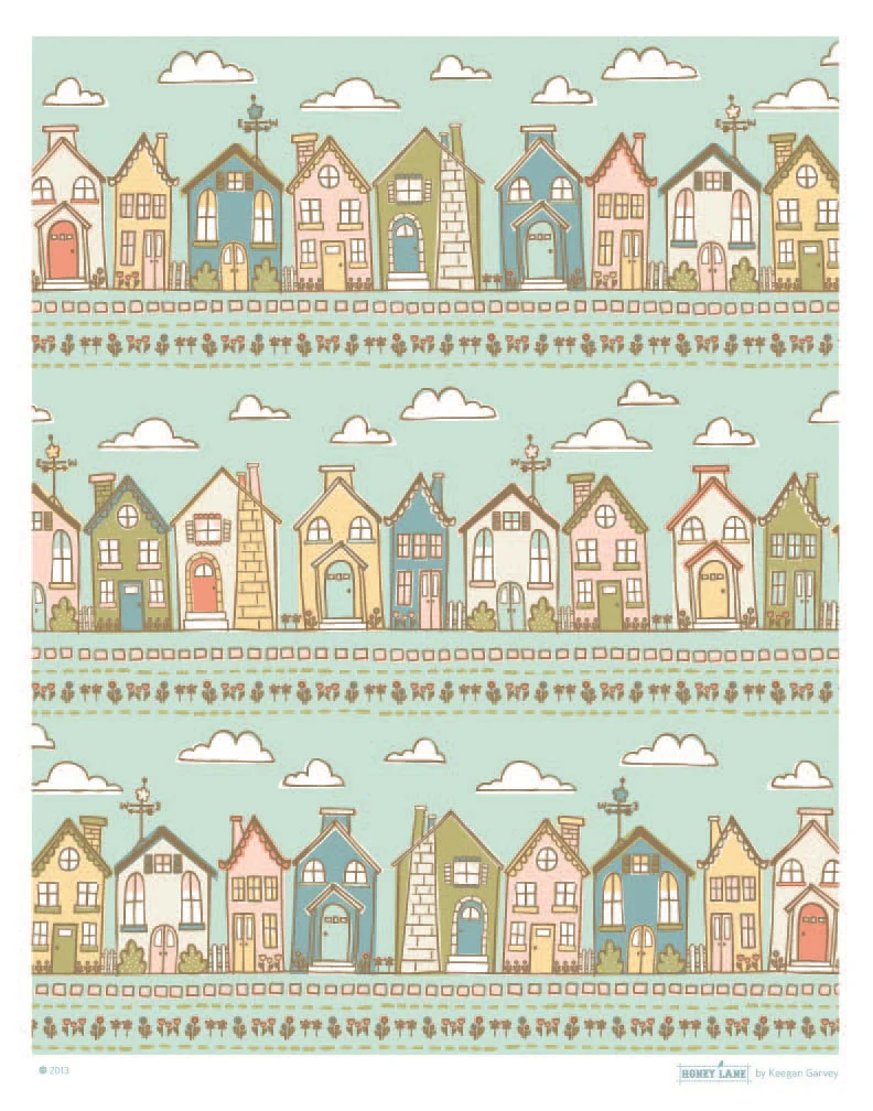 Pretty Little Houses, All in a Row