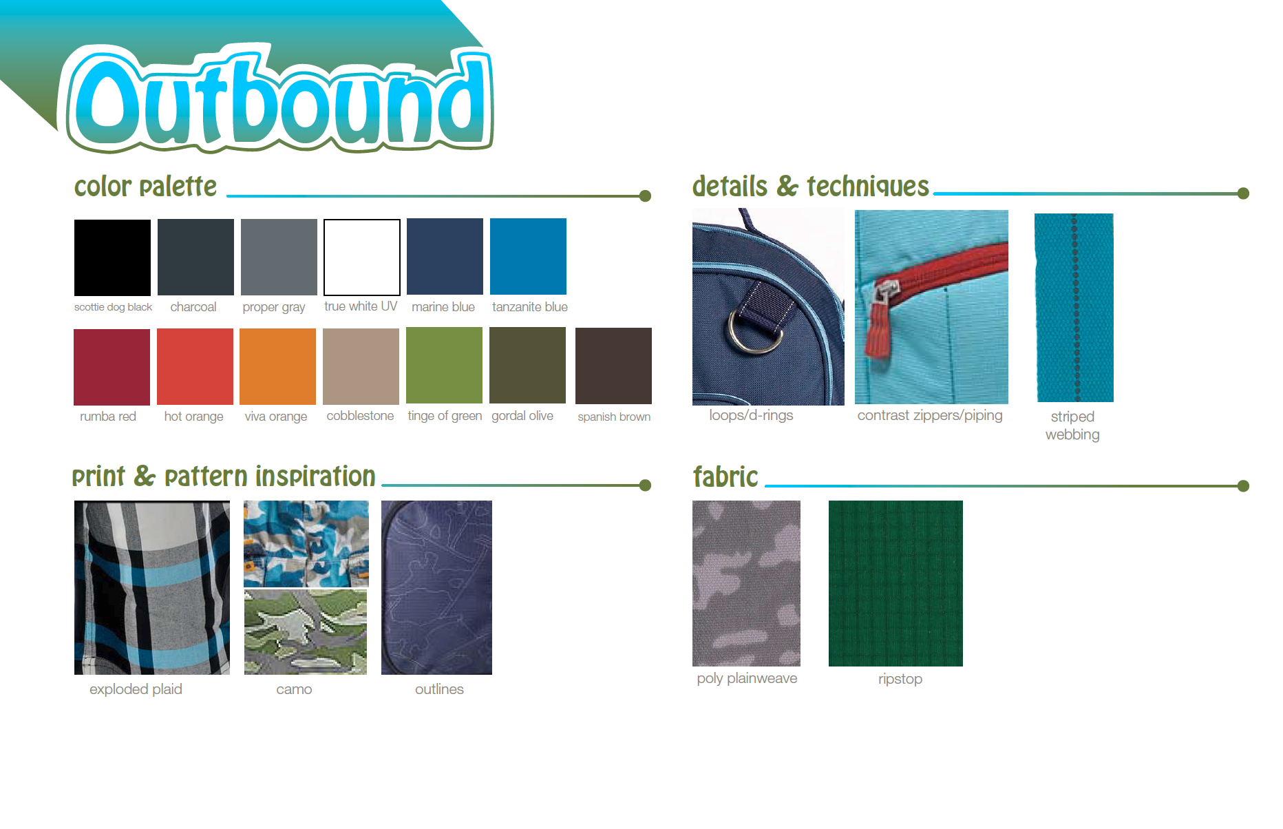 Target Boys Luggage Color & Materials Direction