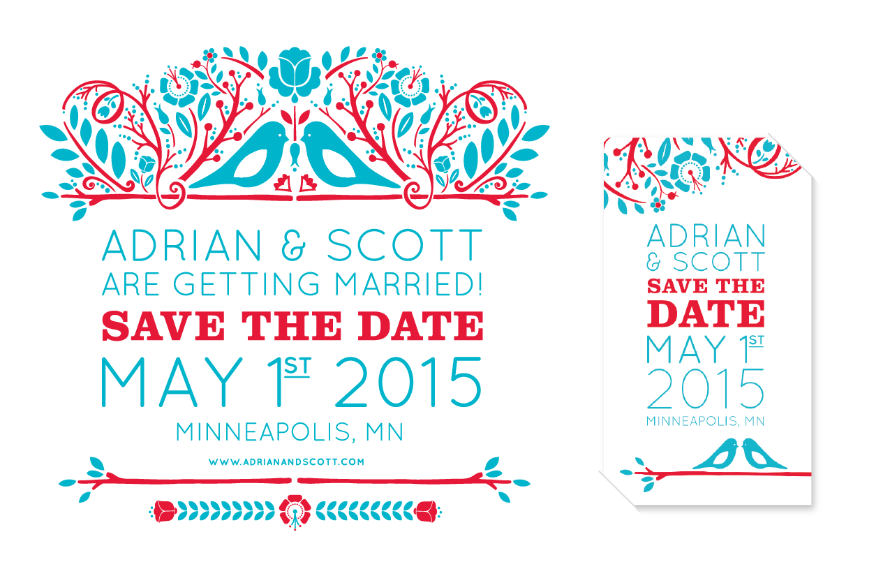Adrian & Scott Save the Dates
