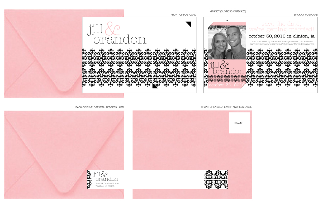 Jill & Brandon Save the Dates