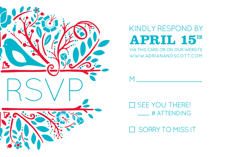 Adrian & Scott RSVP