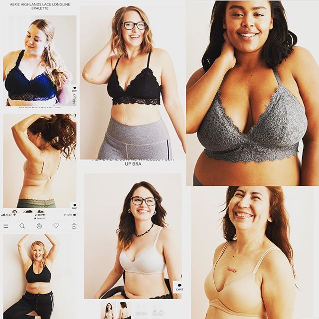 // mad props to aerie for their diverse set of models. I saw my myself in them...stretchmarks, creases, scars, saggy-ness AND beauty! #inclusiverevolution