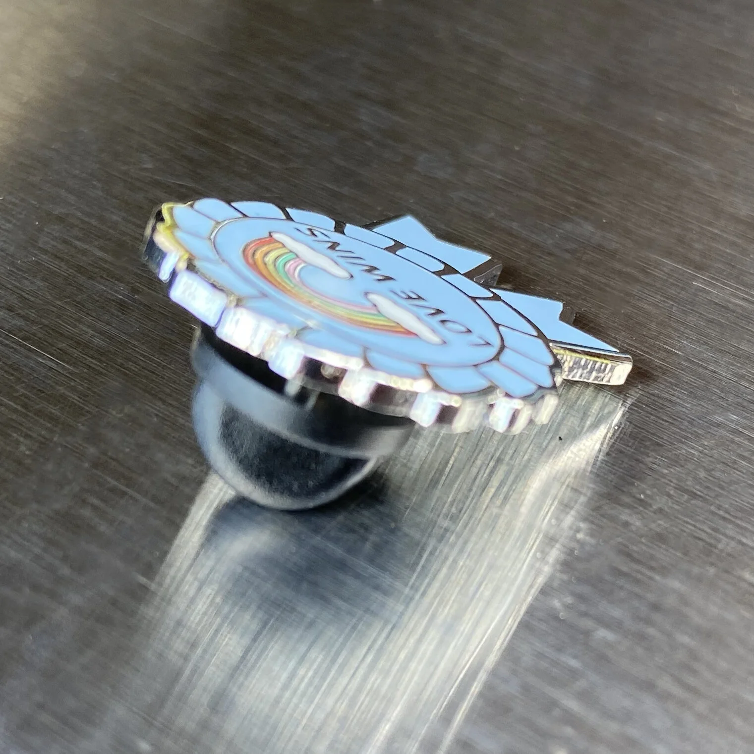 Love Wins Pin Side view.jpg