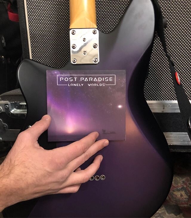 Yeah, we color match. Impressed? 😂 If you haven&rsquo;t picked up a copy of Lonely Worlds then please consider stopping by @hodishalfnote on Feb 15th. Steaming sounds fine and all but get your hands on the real thing to hear it in all of its uncompr