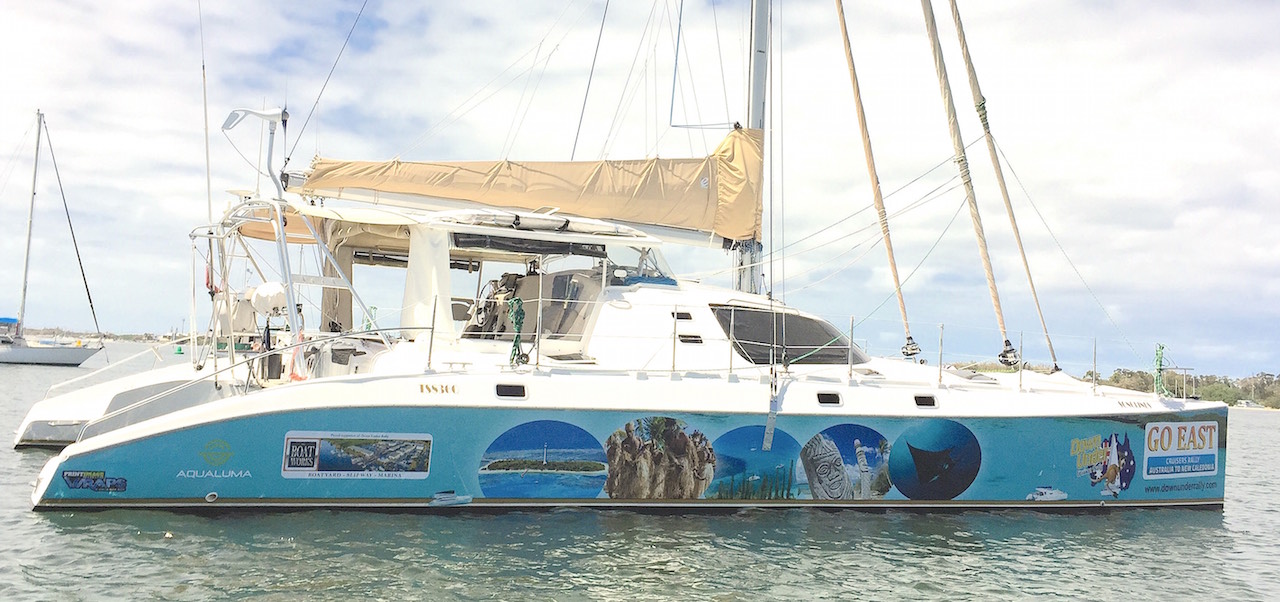 Songlines is wrapped by Print Image Signs and we are wrapped with the result !