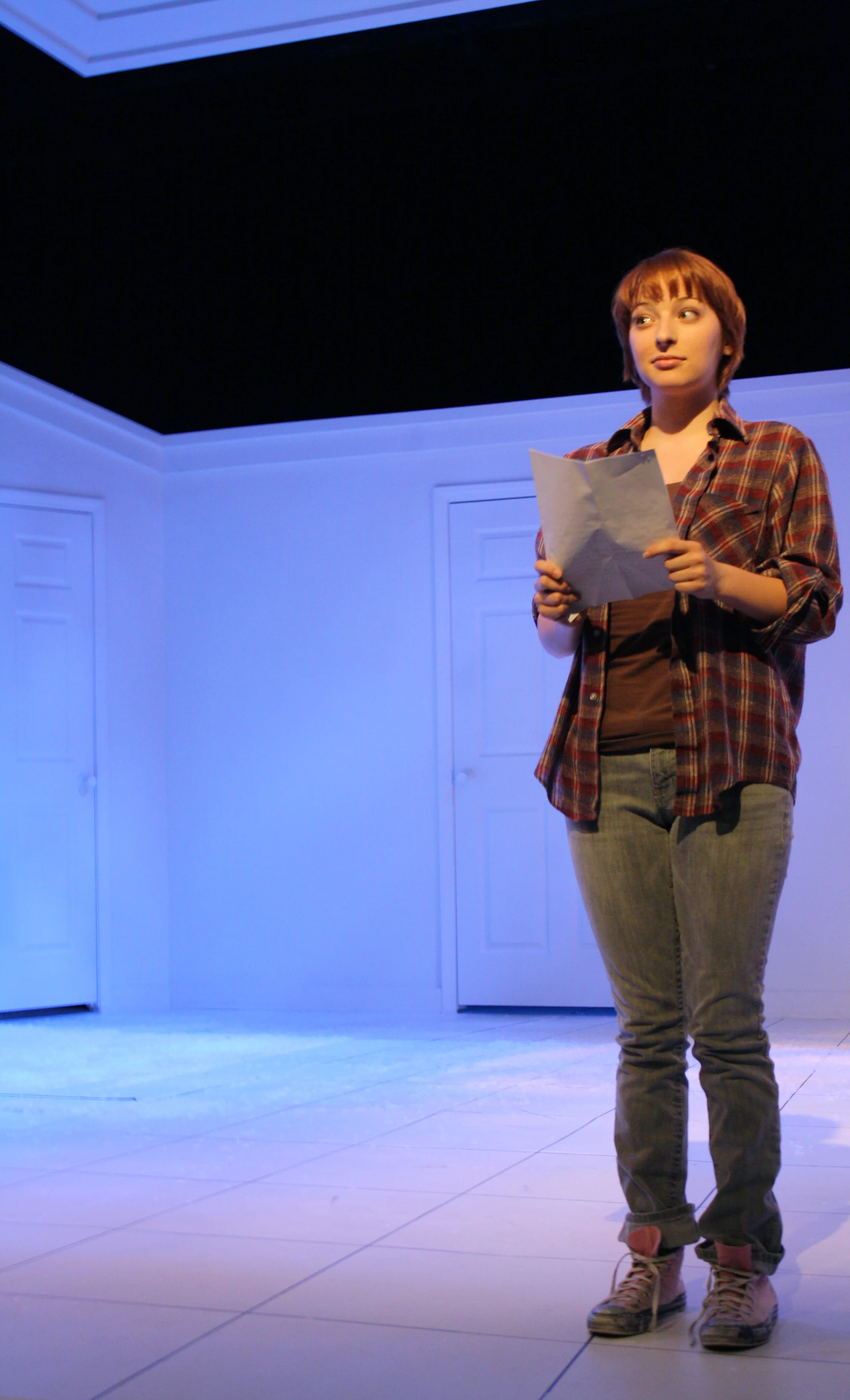 Chelsea Dàvid as Gertrude in PANGAEA by Erik Champney. Photo by Kelly Phelan-Powell.
