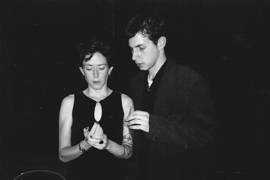 Stacey Jackson (L) as Philly and Brian Erlich as Henry in DEAD BRAINS by Erik Champney.