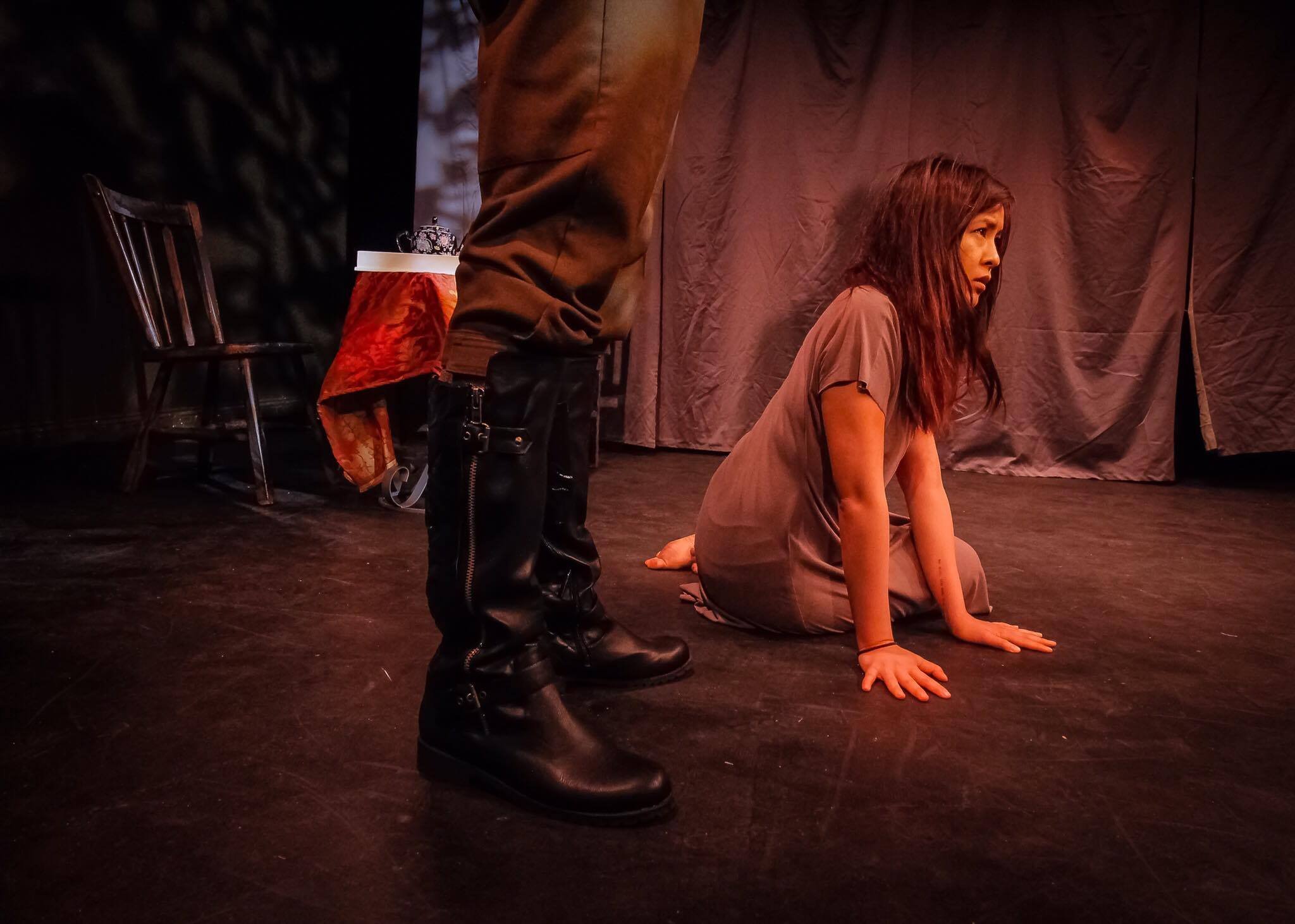 Paradise Factory (New York, NY): Meggy Hai Trang as Daiyu in SAITAMA 埼玉 by Erik Champney. Photo by Bryan Cash.