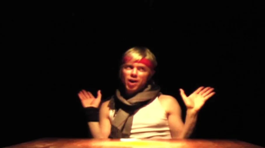 Mike Newman as Shazay in MORTY AGAINST HUMANITY by Erik Champney.