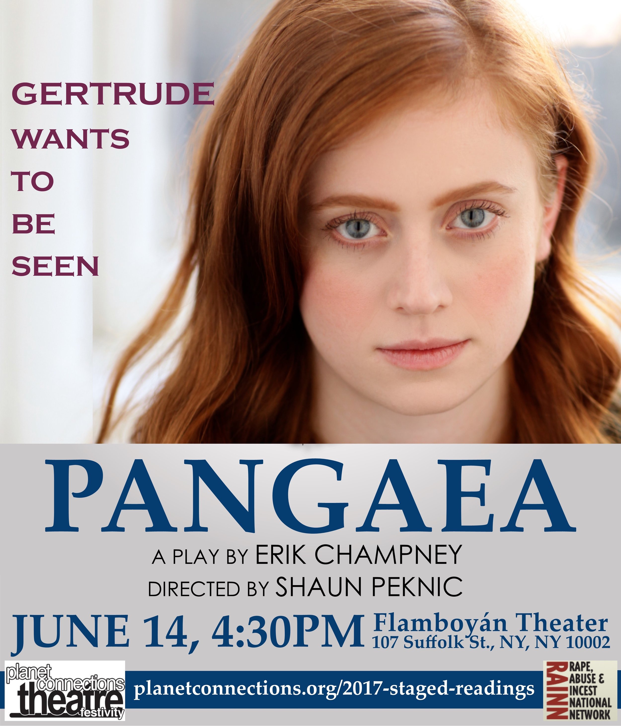 Susannah Perkins as Gertrude in PANGAEA by Erik Champney.