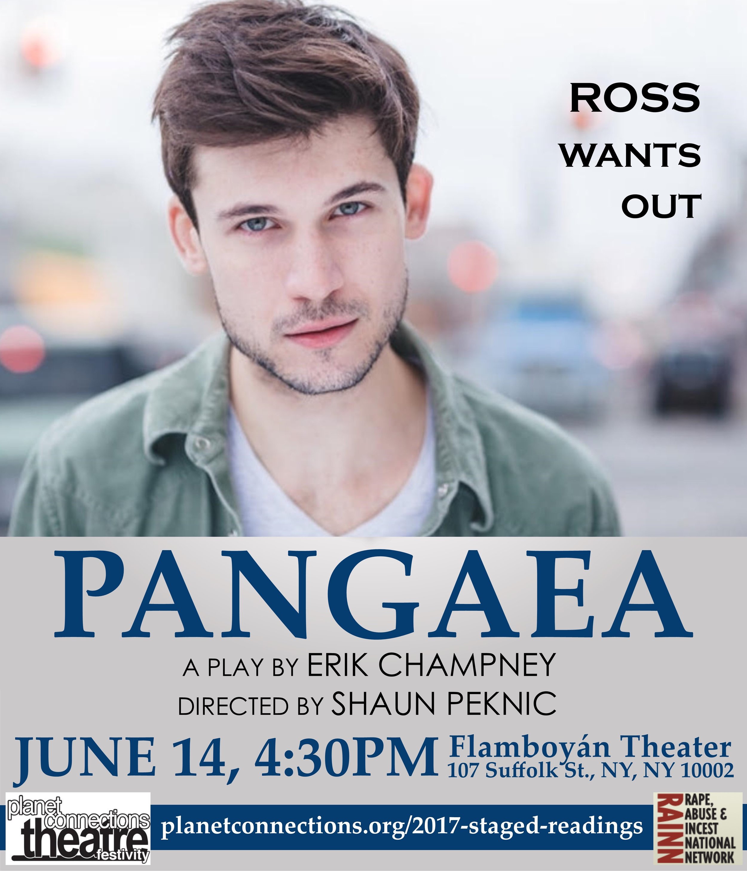 Marrick Smith as Ross in PANGAEA by Erik Champney.
