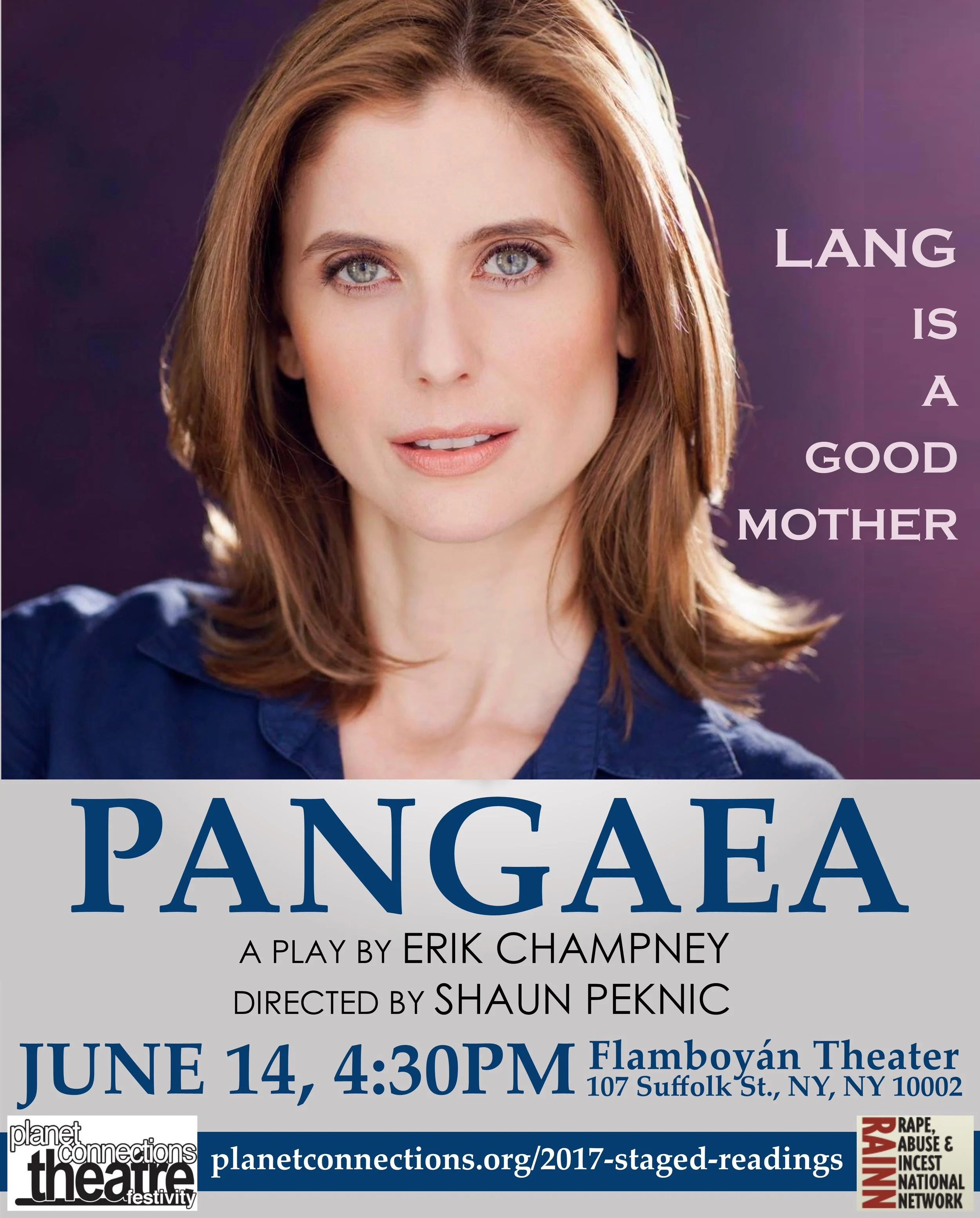 Elizabeth Inghram as Lang in PANGAEA by Erik Champney.