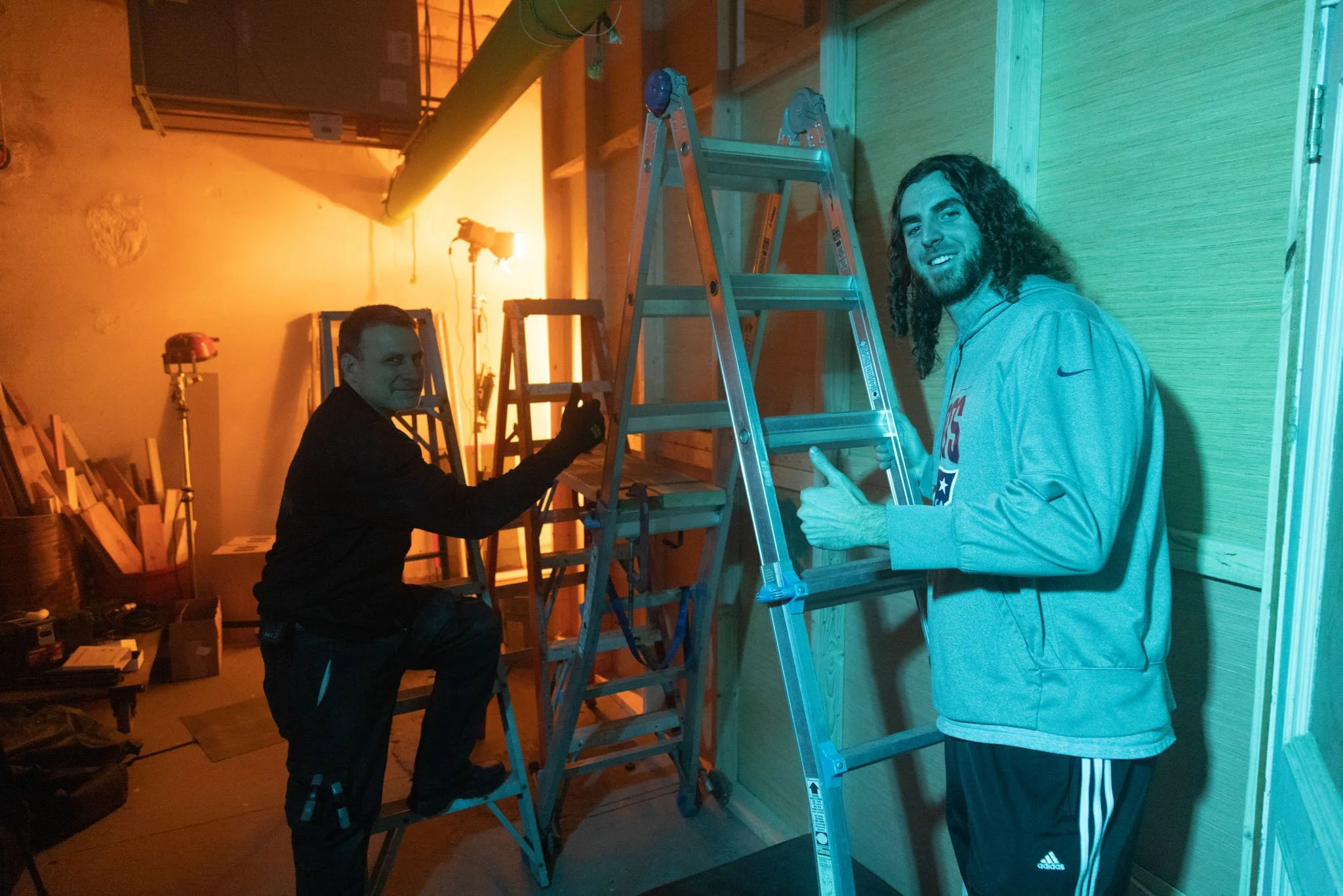 From left: Noël Ramos, Samson Hebert