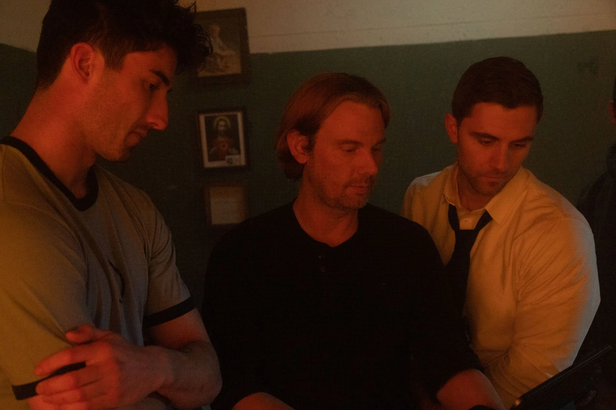 From left: Harvey Lipman, Erik Champney, Randy Borruso