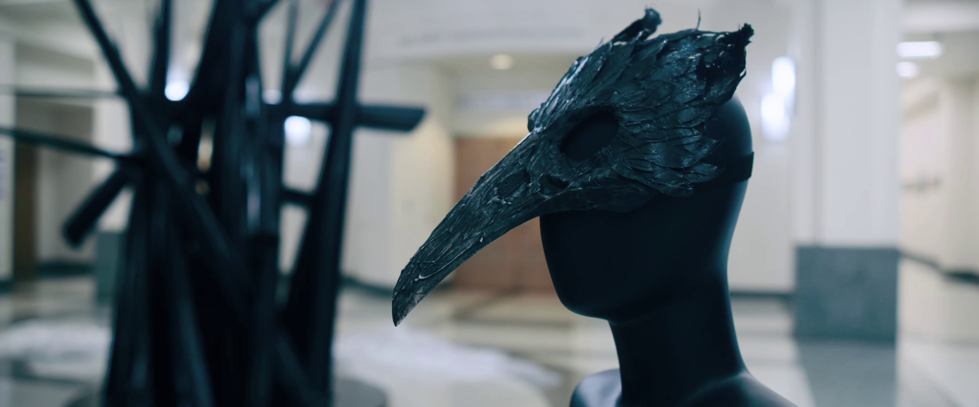  The Intruder's mask in MACABRE, a film by Zack Cherry &amp; Erik Champney. 