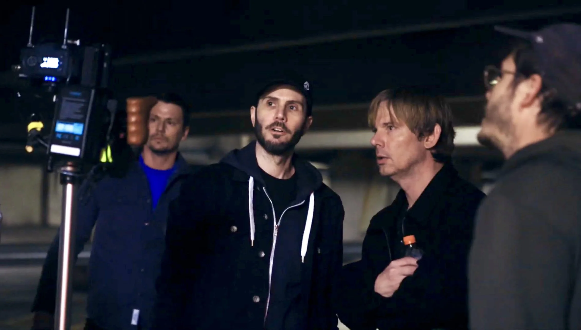 Zack Erik on garage set.jpg