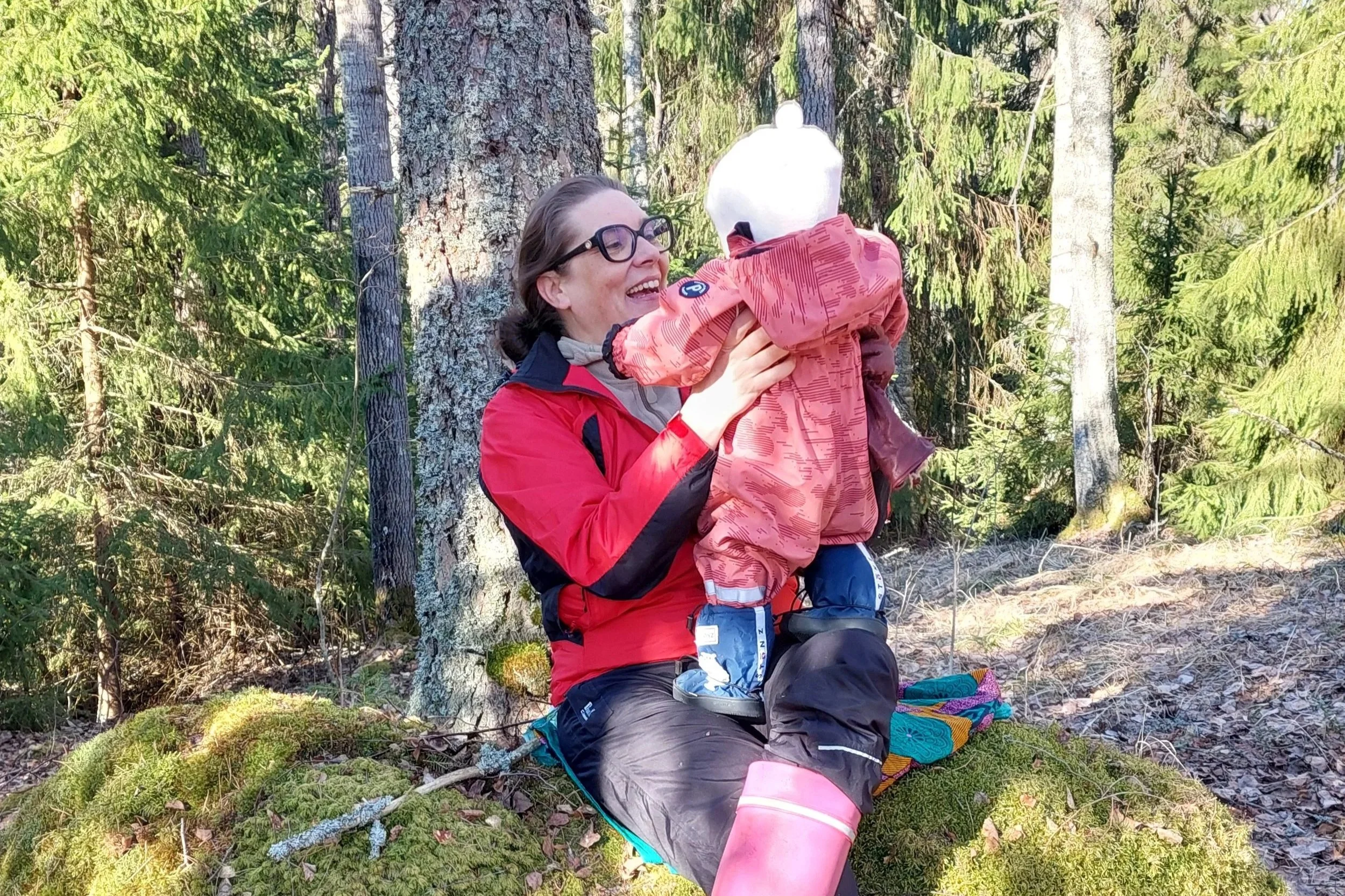 Vauva käveli eilen!