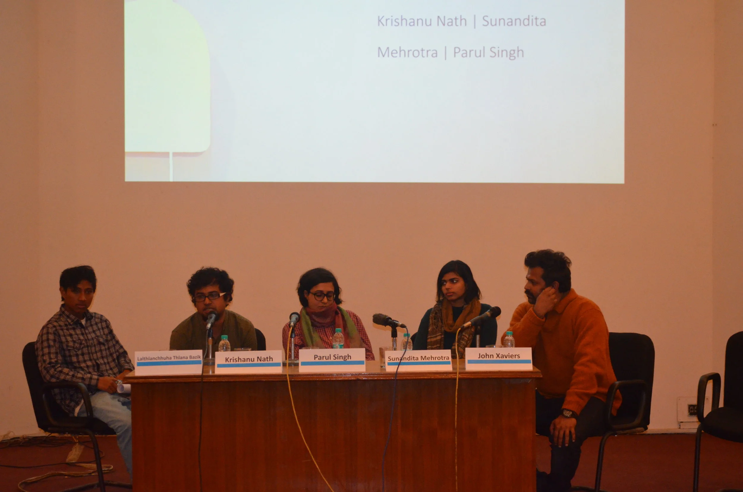 'When Does Curatorial Work End?' with Laithianchhuha Thlana Bazik, Krishanu Nath, Parul Singh, Sunandita Mehrotra and John Xaviers.