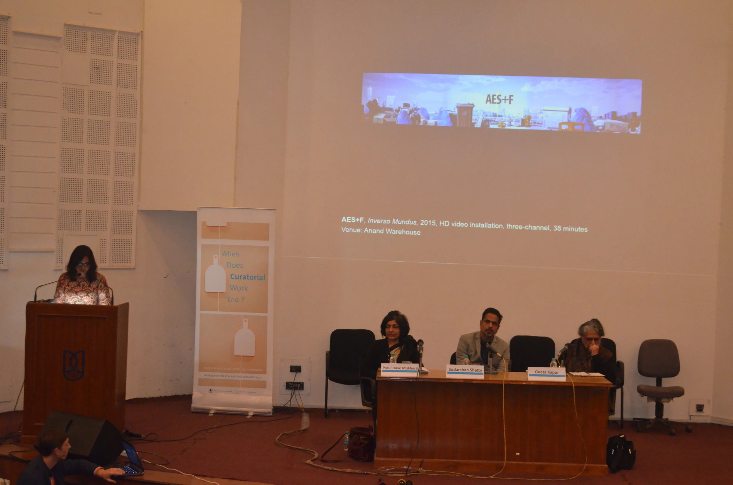 When Does Curatorial Work End?: A Two Day Workshop at JNU