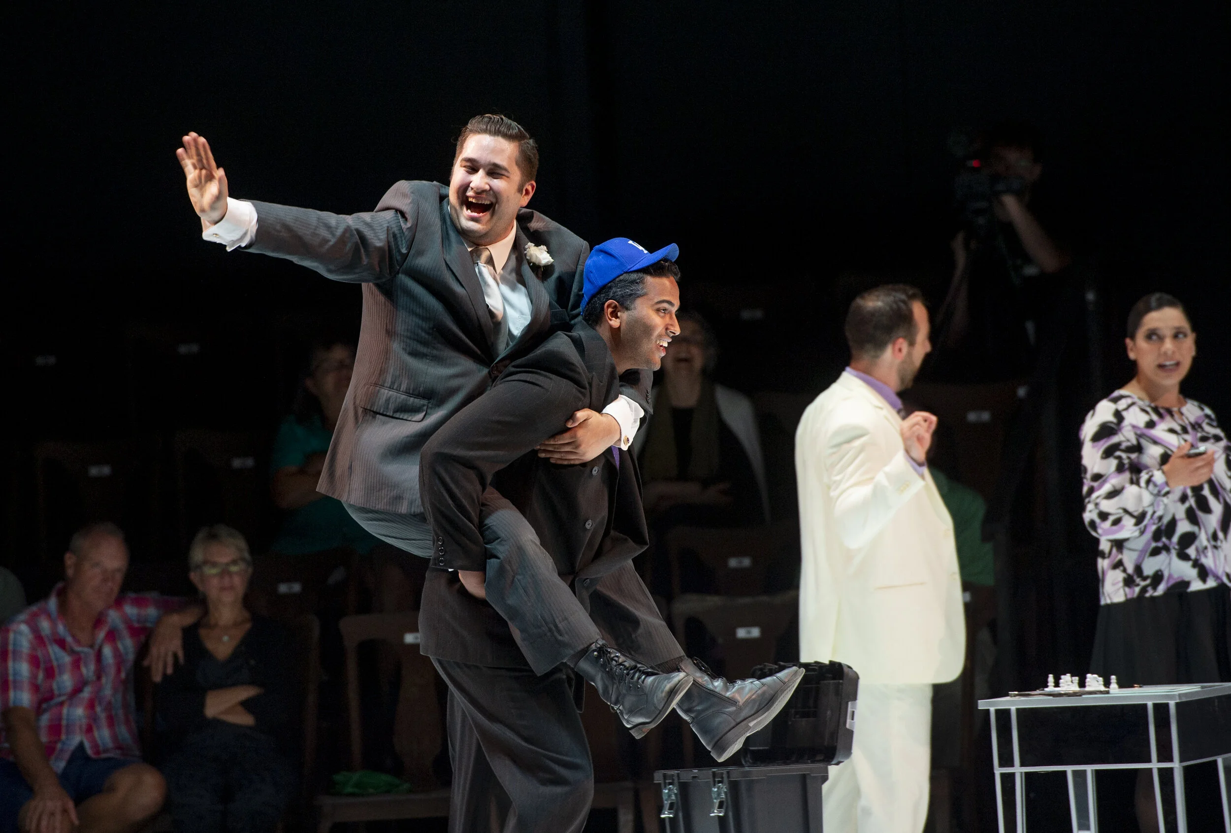 Dress Rehearsal of Figaro 90210, Chautauqua Opera 2019