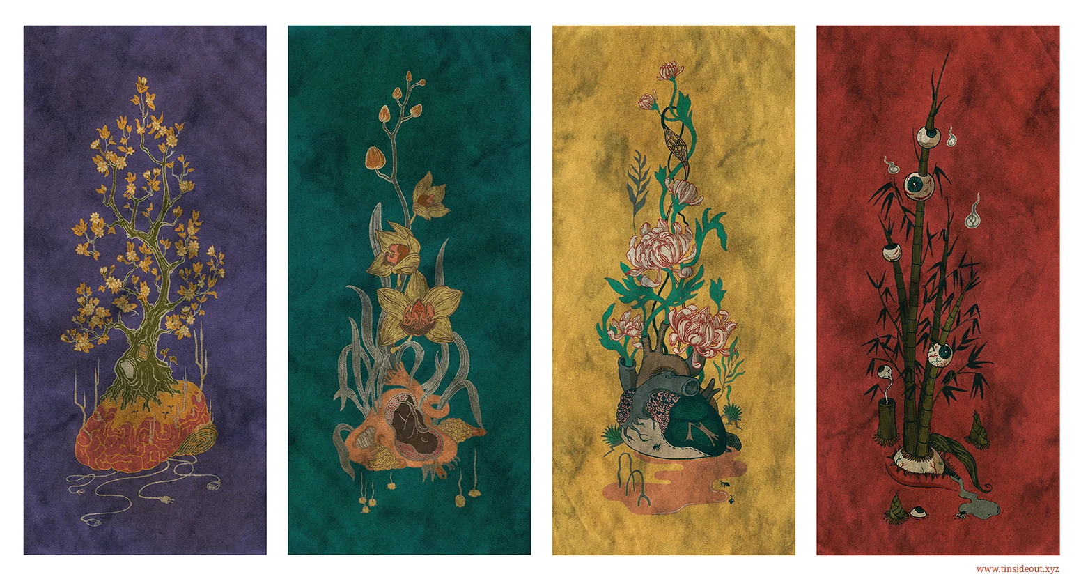 Apricot | Orchid | Daisy | Bamboo (2017)