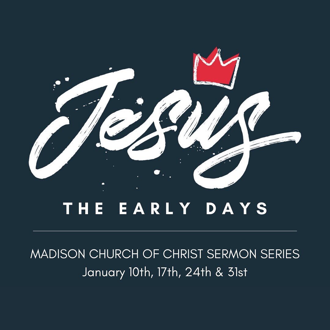 Join us tomorrow for our first lesson in the sermon series, &ldquo;Jesus: The Early Days.&rdquo; You can catch us on Facebook live, Sunday&rsquo;s at 10am! ☀️ 

#sundaymornings #church #worship #sermonseries #jesus #madisonwi