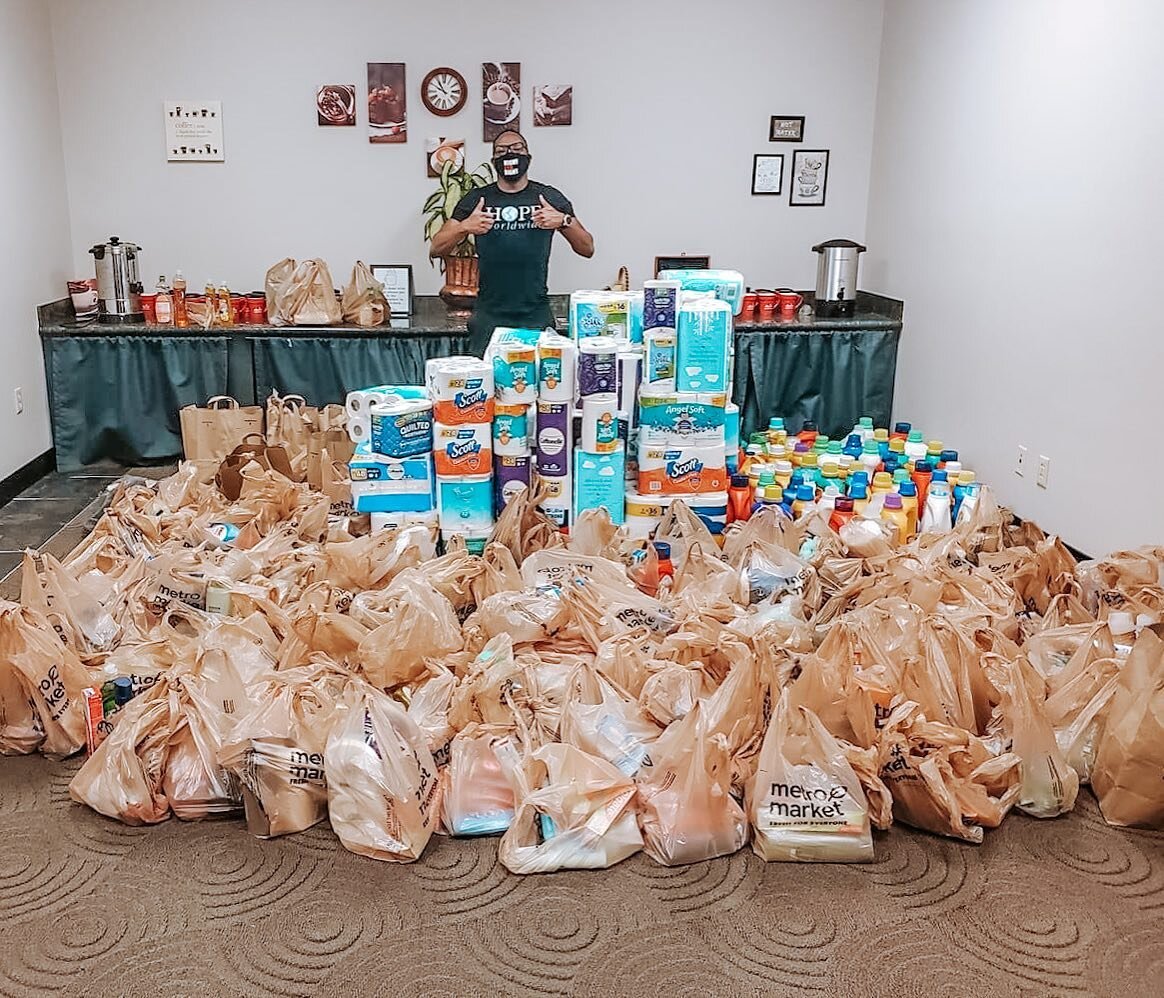 We are so inspired by the love and generosity of our members! To honor Martin Luther King Jr. our members participated in a supply drive for the St. Vincent Food Pantry. Along with giving, they also collected supplies from neighbors and stood outside