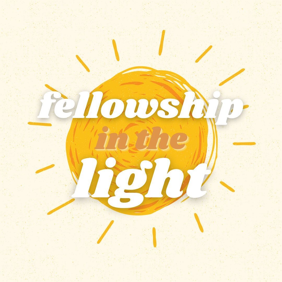 Tonight our brother Gian Cuadros will be talking to us about what it means to have true fellowship with eachotjer as a result of living in the light! You can find us at 7pm on Facebook live, and message us for the zoom link afterwords. ☀️

#light #fe