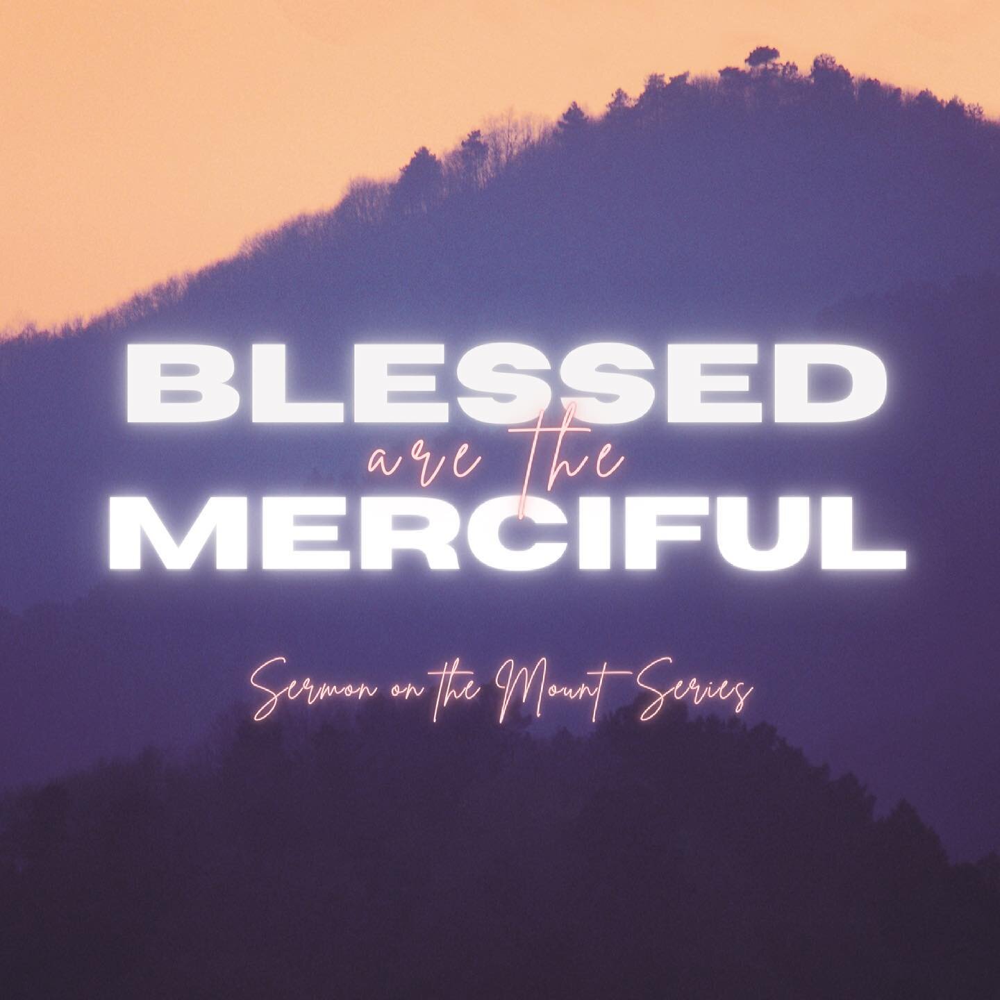 For they shall receive mercy! 🖤 We could all use some mercy right now, and the challenge to be merciful is super relevant in our word today. Join us tonight on zoom for bible talk at 7pm, message us for the link!