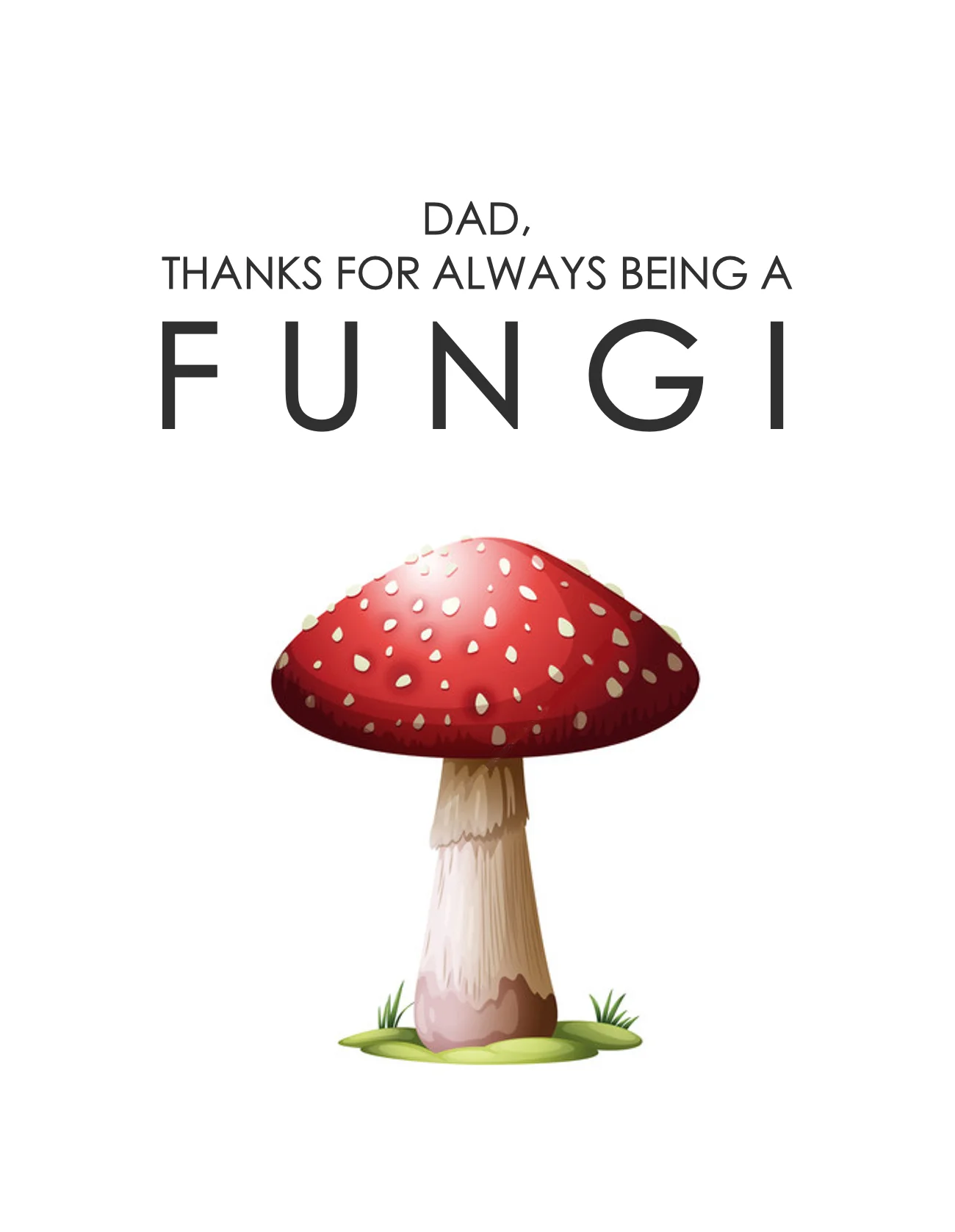 Fungi Greeting Card