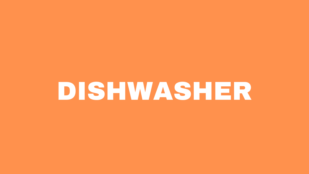 Dishwasher
