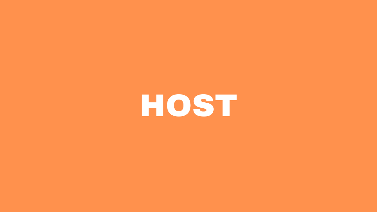 Host