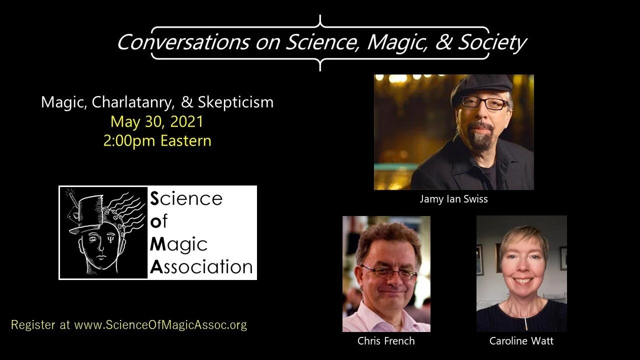 Complete List of 2021 SoMA Webinars — Science of Magic Association
