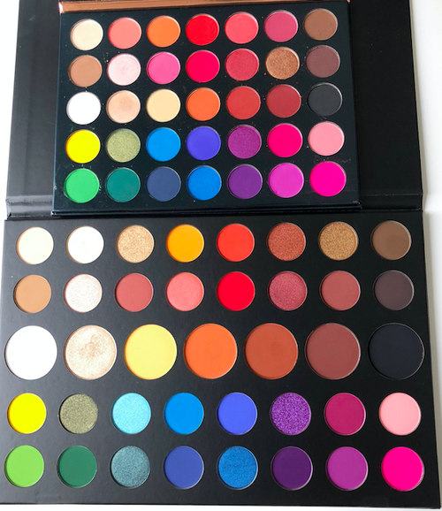 Morphe The James Charles Palette Vs Beauty Glazed Color Studio Palette Brandefy