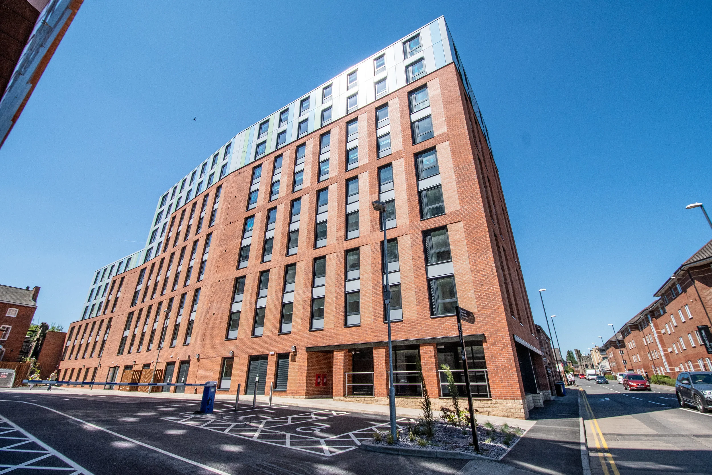 Agard Court, Derby DE1 244 City Centre student residences by Jensco for University of Derby - Occupation 2018