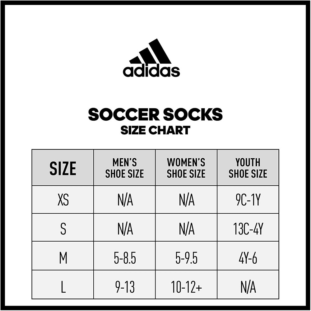 Adidas Kids Sock Size Chart