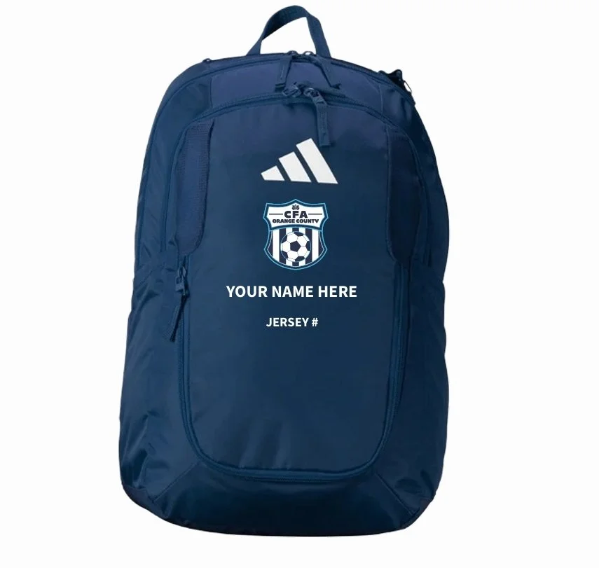 CFA OC Navy  Adidas Customized Backpack