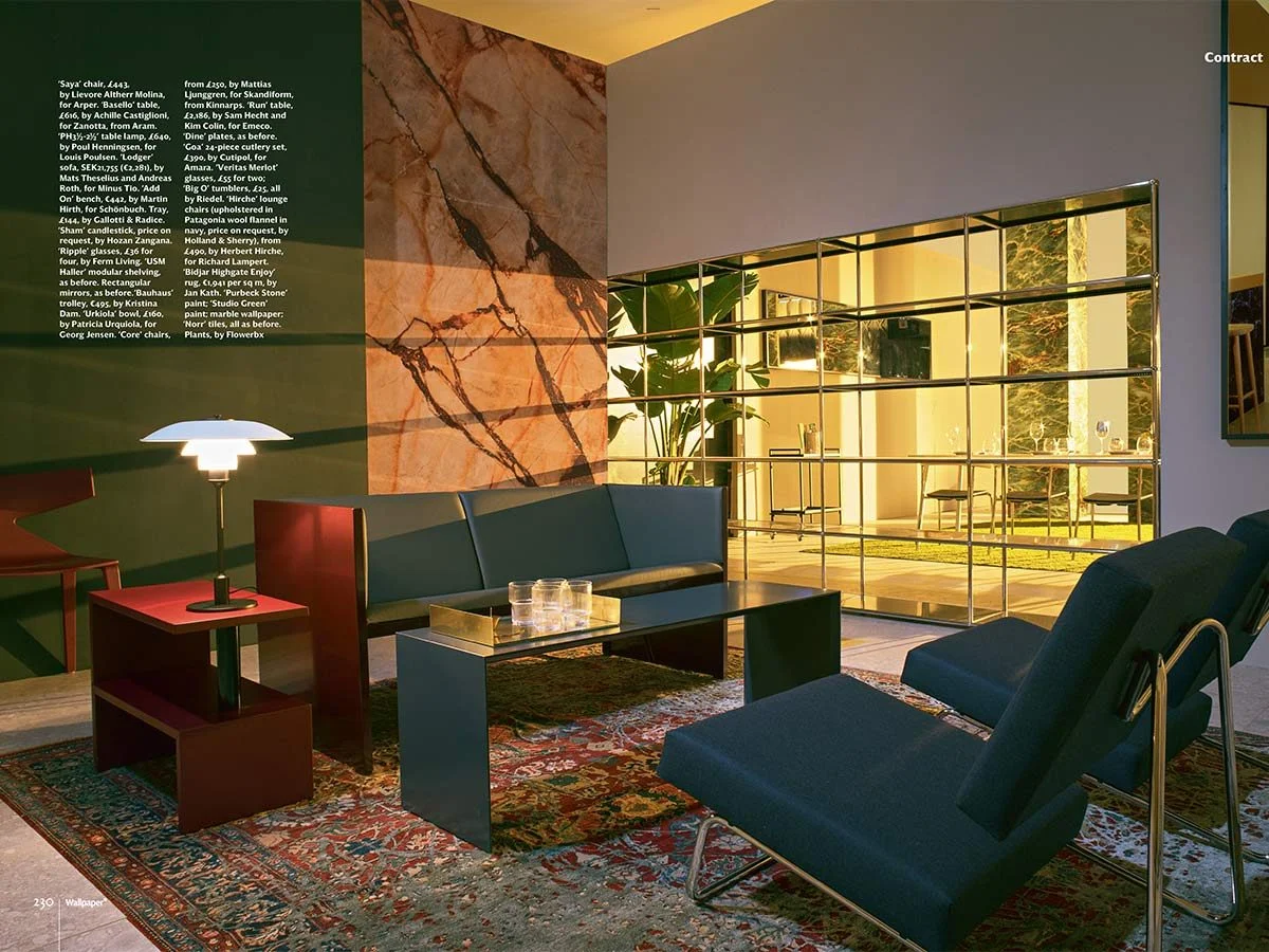 Lodger featured in Wallpaper Magazine.