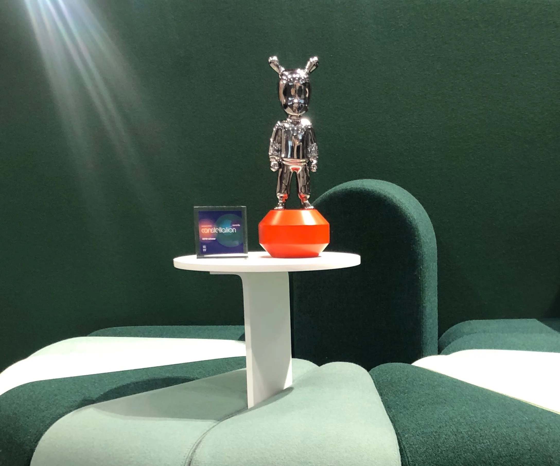 BOB JOB by Scandinavian Spaces' partner brand Blå Station, is the winner of the Constellation Award and the NYCxDESIGN Award.