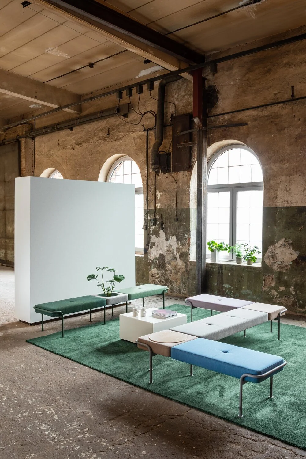 The Today bench provides a comfortable place to daydream about tomorrow